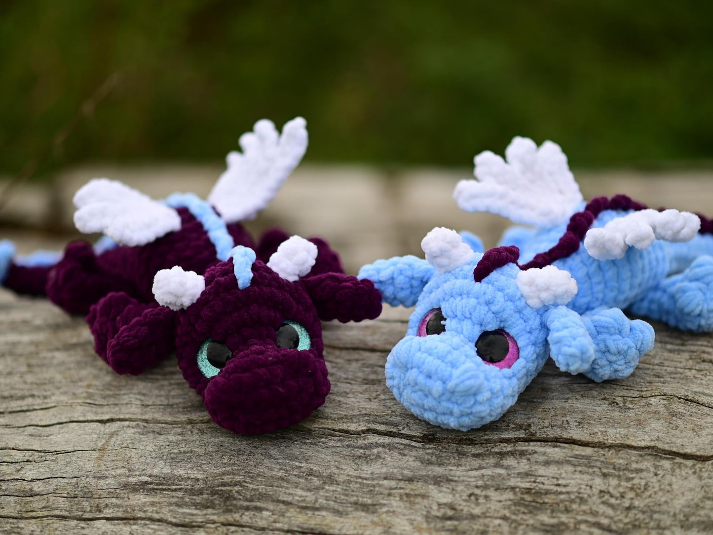 Linus the little dragon Crochet Pattern