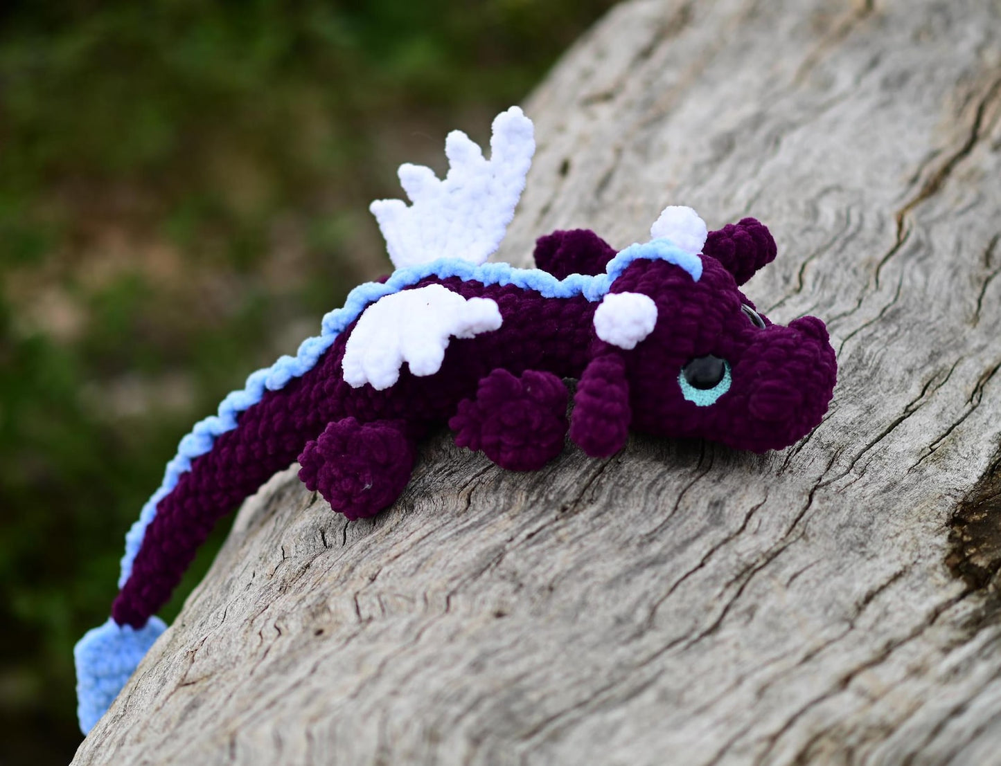 Linus the little dragon Crochet Pattern