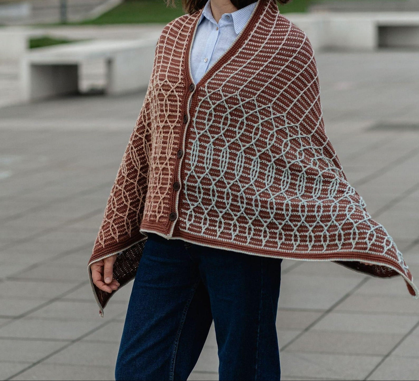 Play Shape Wrap Crochet Pattern