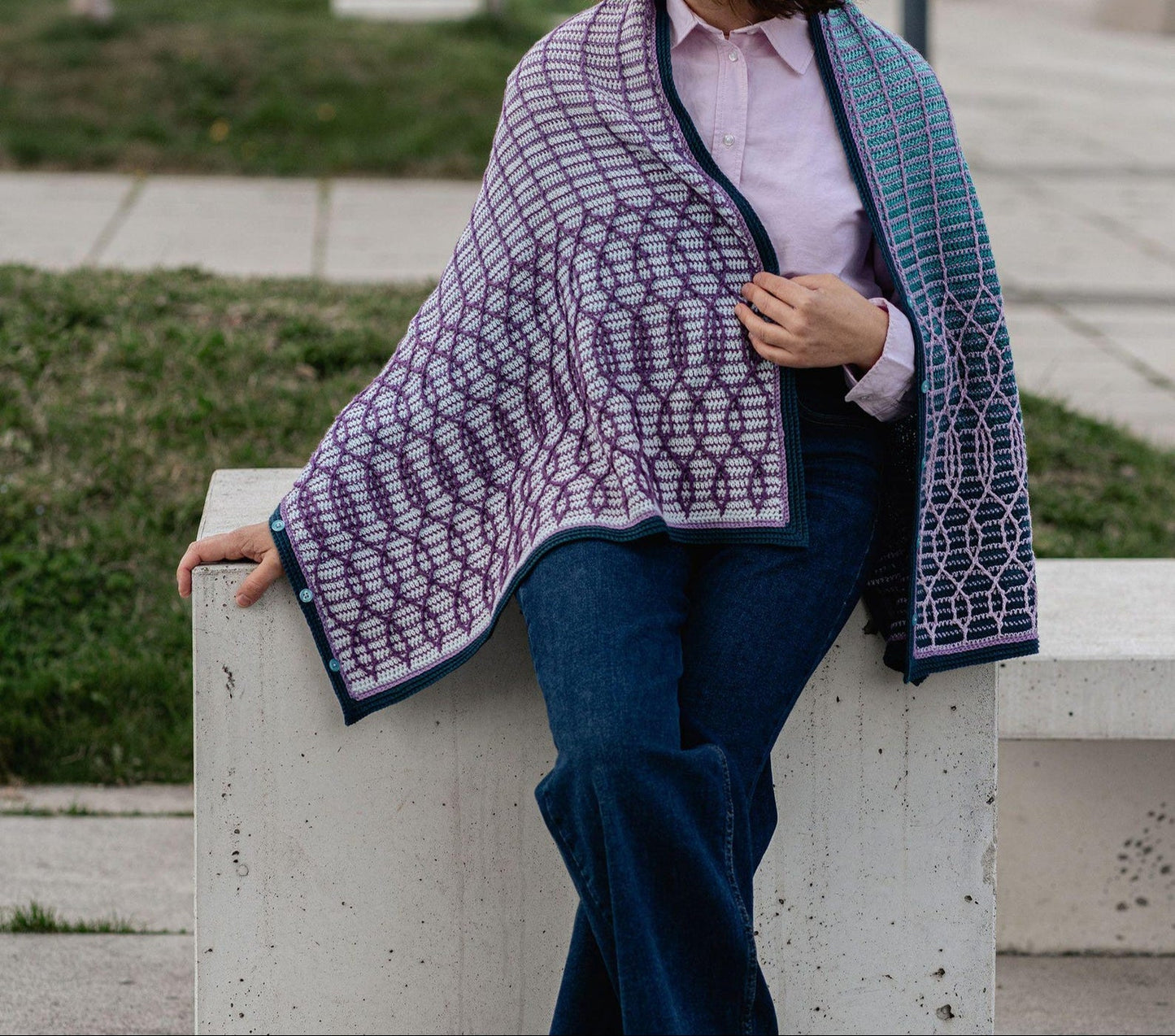 Play Shape Wrap Crochet Pattern