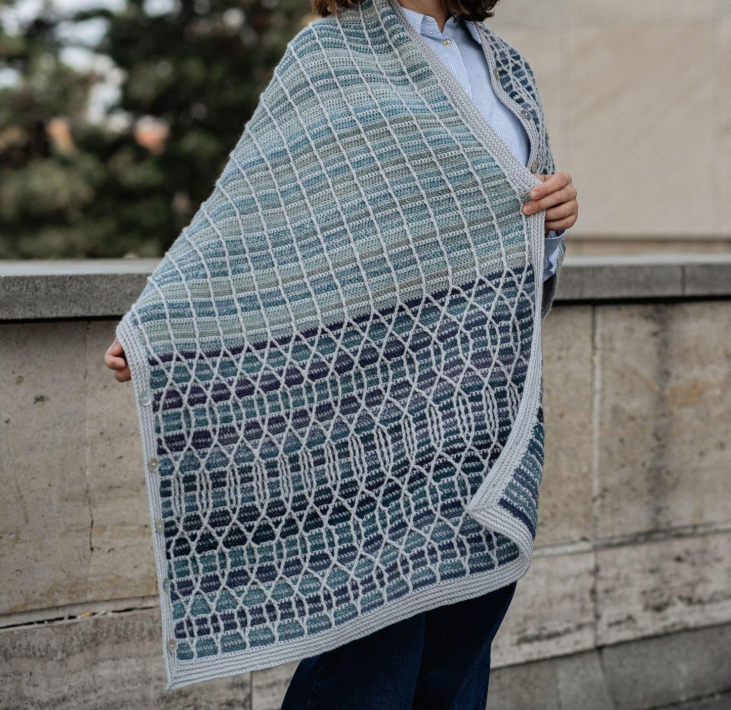 Play Shape Wrap Crochet Pattern