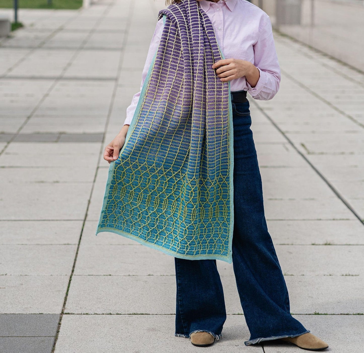Play Shape Wrap Crochet Pattern