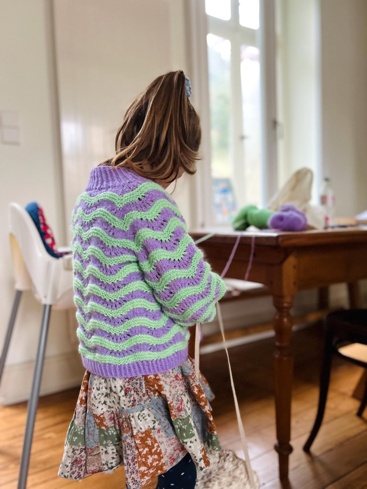 Classic Raglan Sweater Knitting Pattern