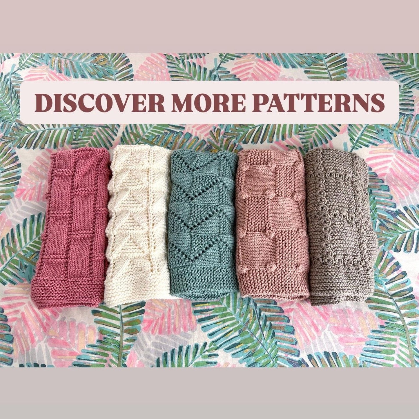 Zig Zag Baby Blanket Knitting Pattern