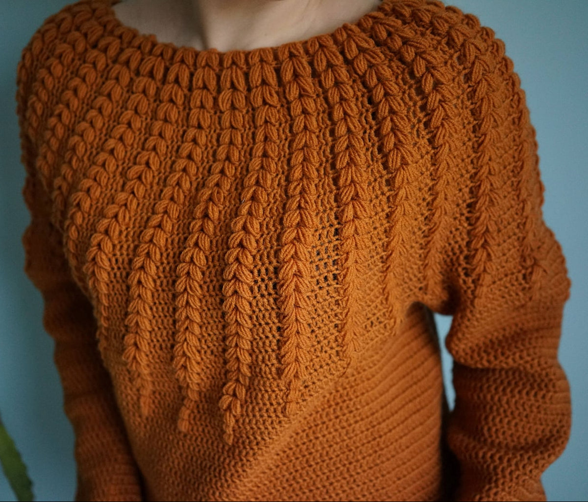 Goldenrod Sweater Crochet Pattern