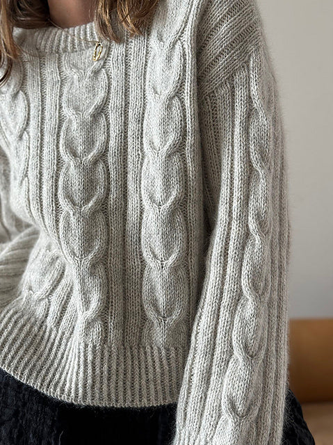 Tulip Loop Sweater Knitting Pattern