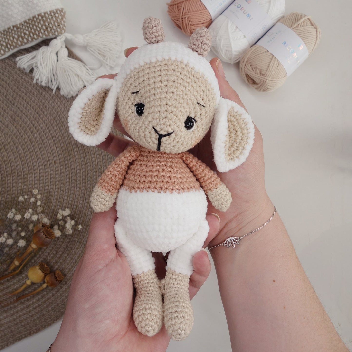 Cute Little Lamb Crochet Pattern
