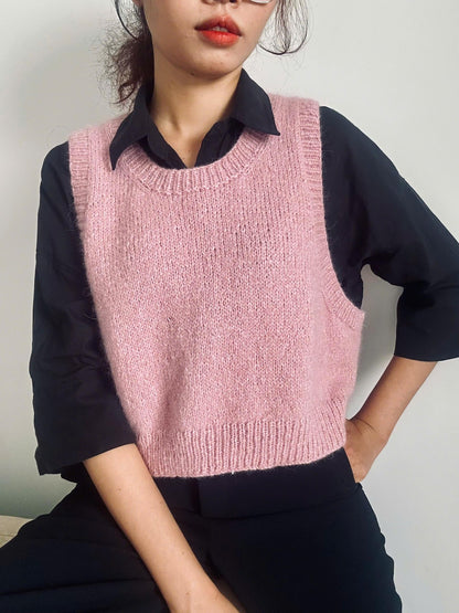 Wave Vest Knitting Pattern
