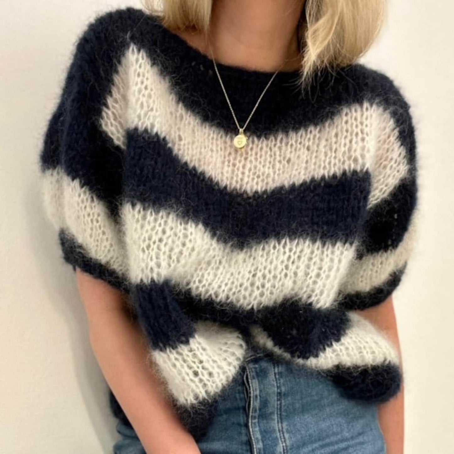 Synne sweater with boatneck