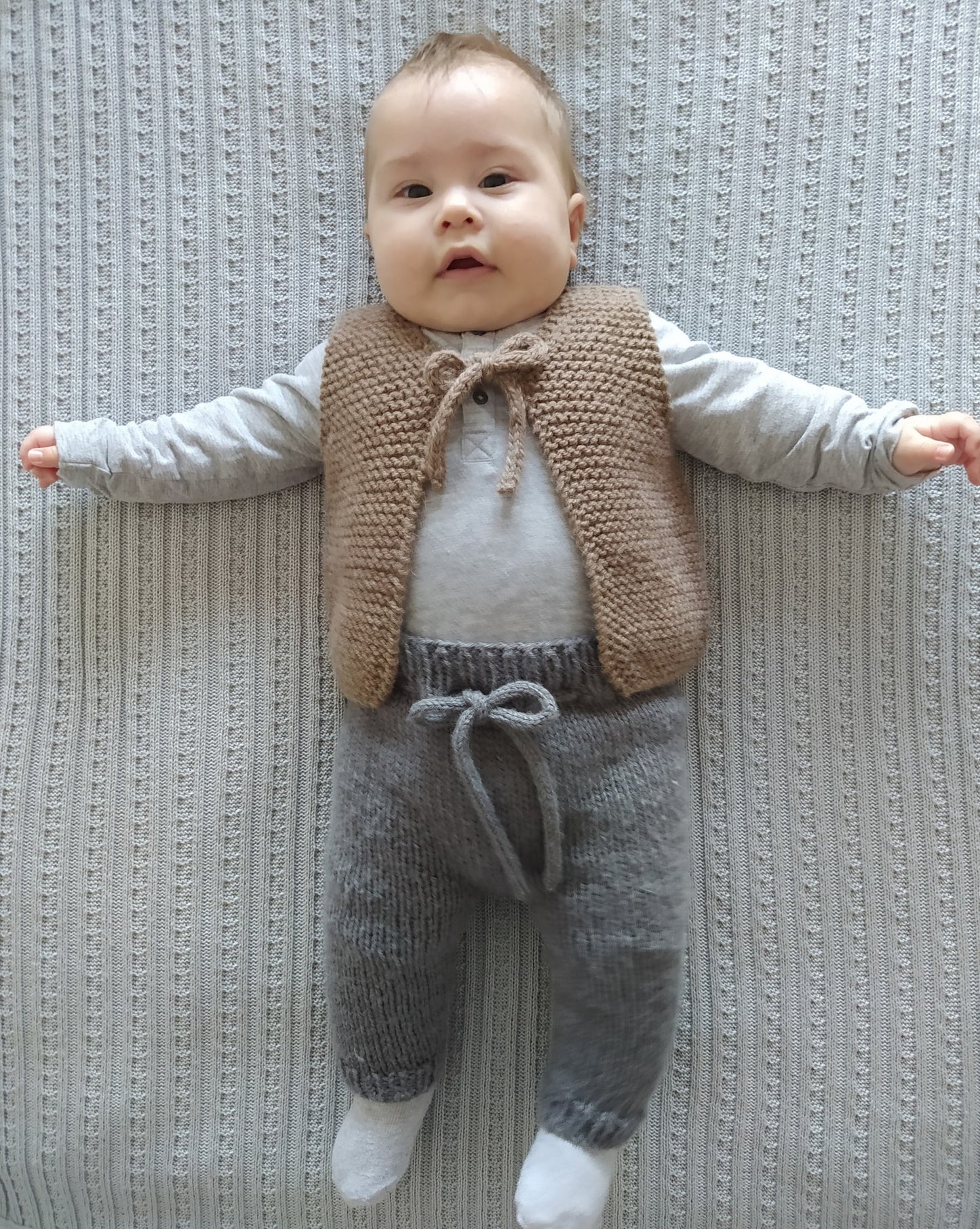 Woodlands Kids Waistcoat Knitting Pattern