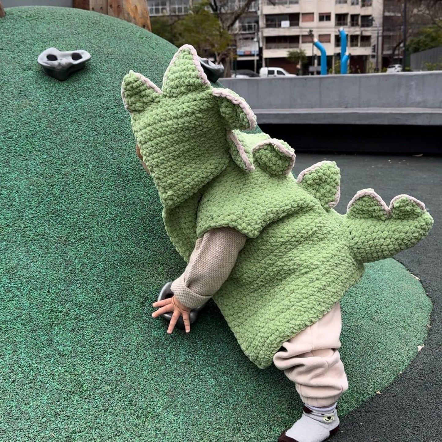 KIDS' Dinosaur Vest Crochet Pattern