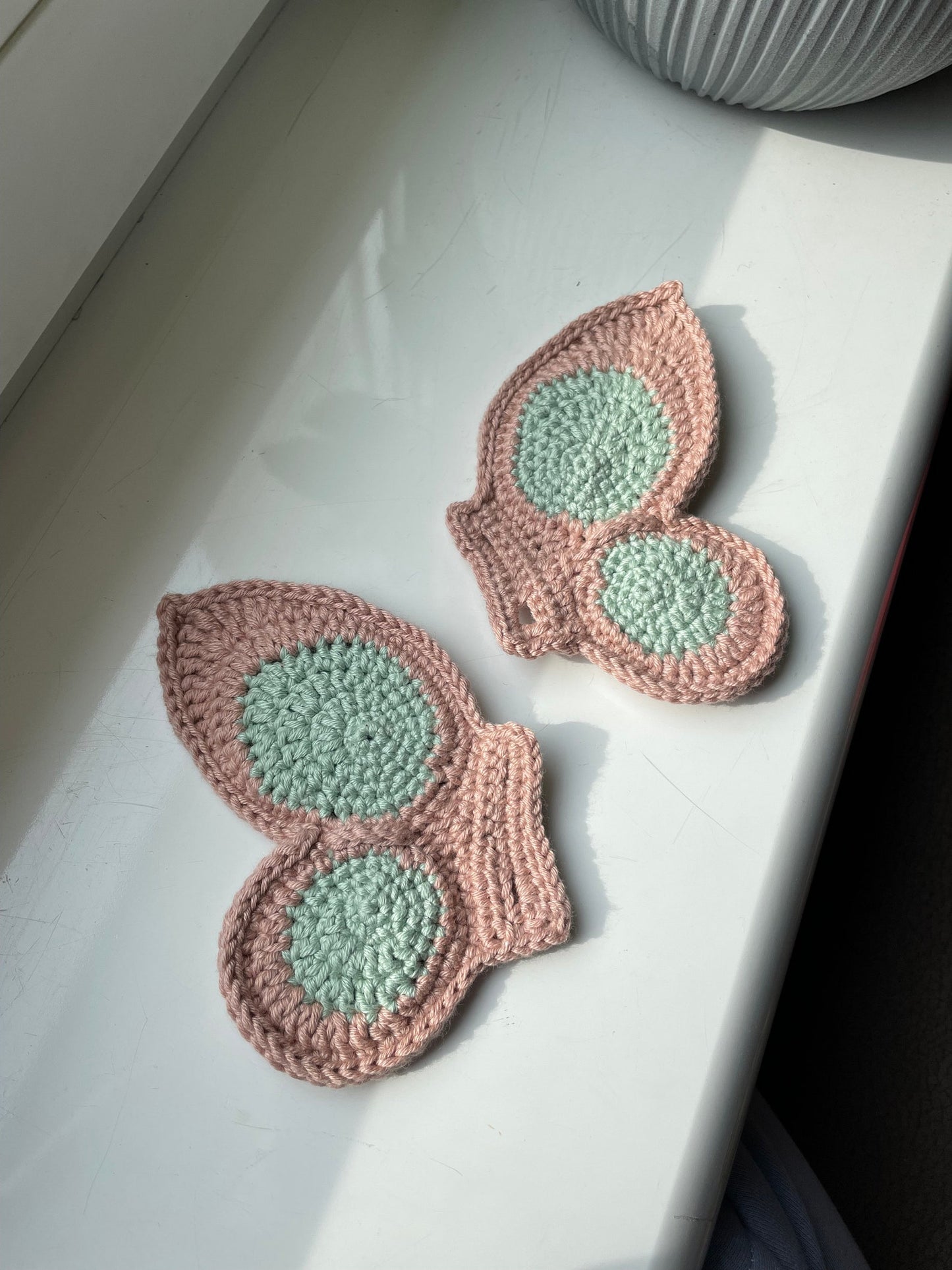 3in1 Fairy Shoe Wings Crochet Pattern