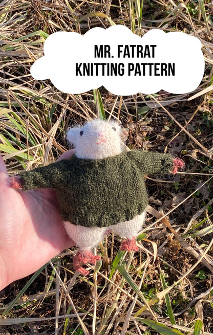 Mr. FatRat in a Sweater Knitting Pattern