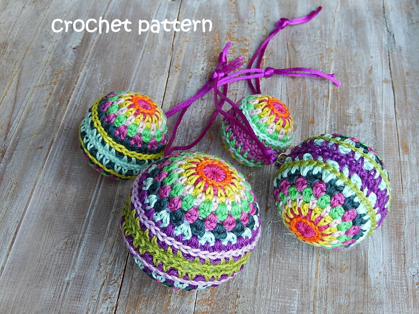 Christmas ball Crochet pattern