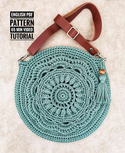 Boho Crossbody Bag Crochet pattern - OR