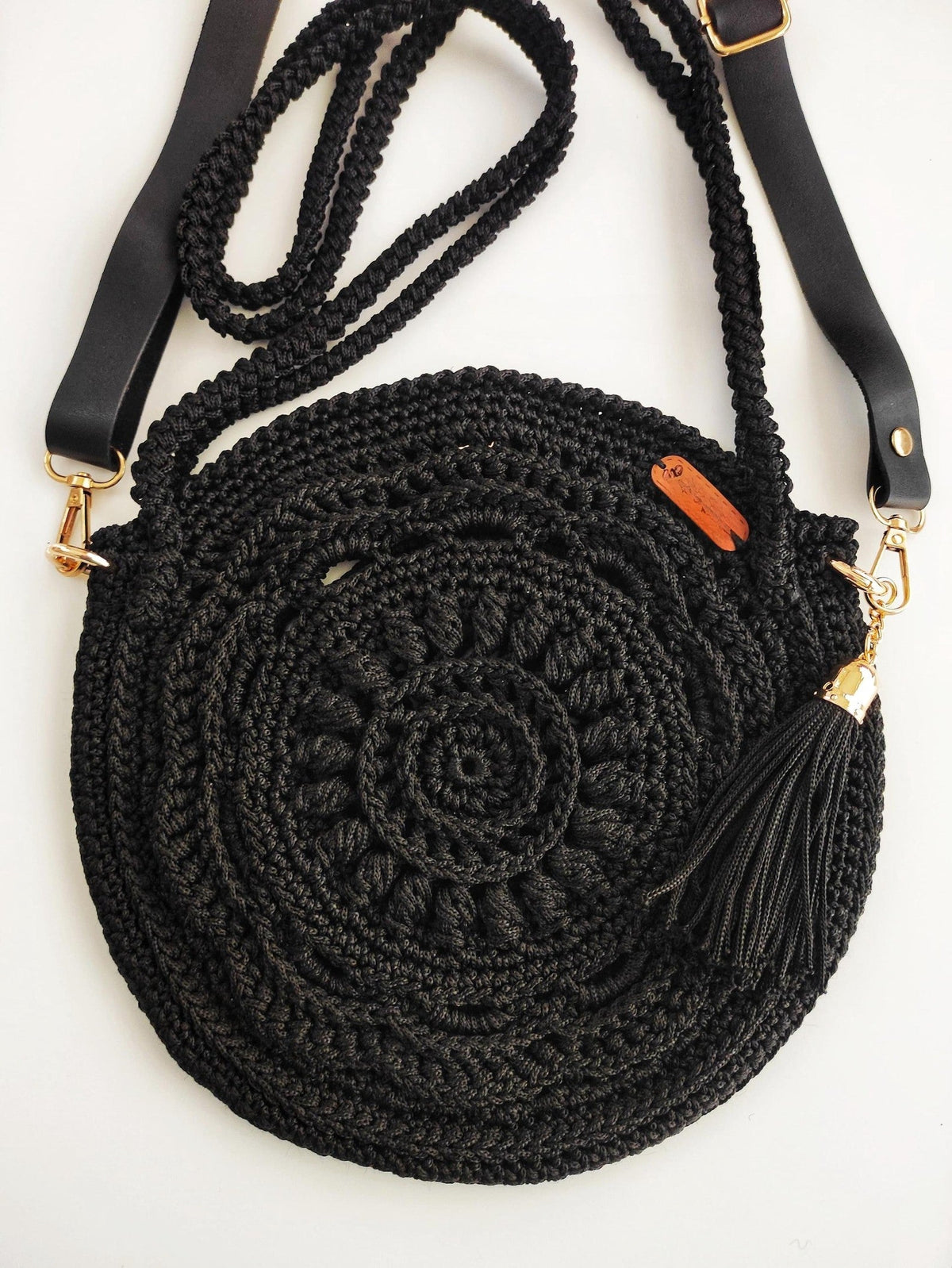 Boho Crossbody Bag Crochet pattern - OR