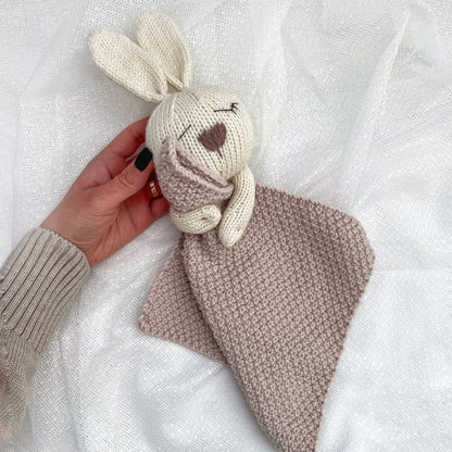 Sweet Bunny Comforter Knitting Pattern