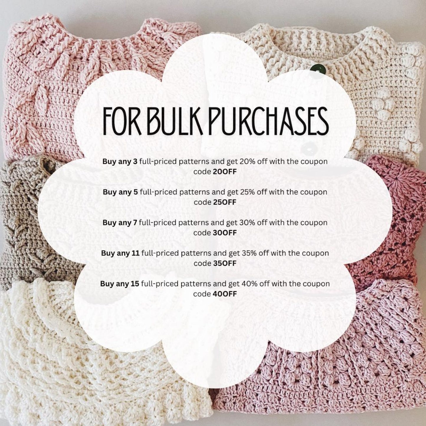 Shawl Collar Sweater Crochet Pattern