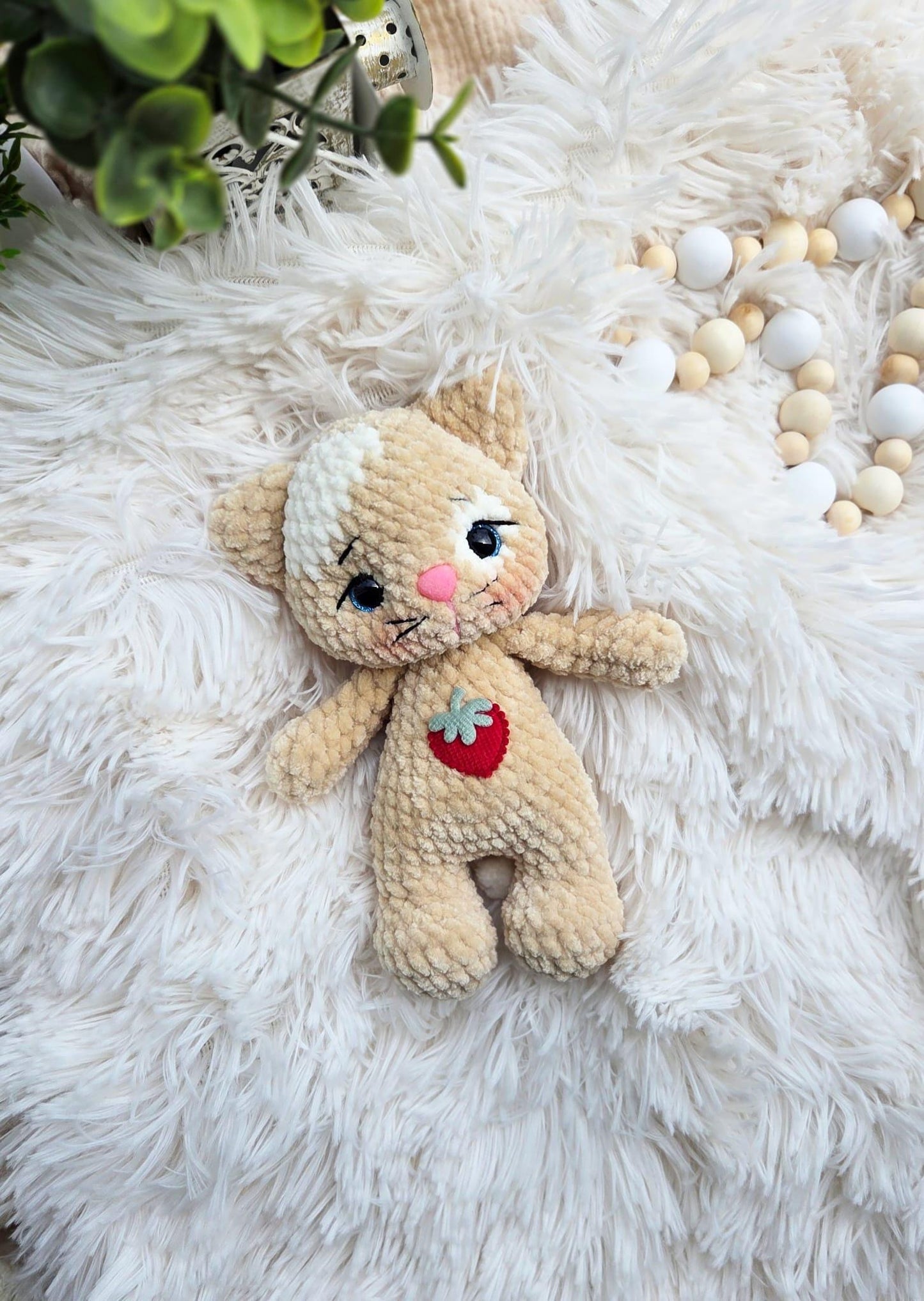 Cute Kitten Toy Crochet Pattern