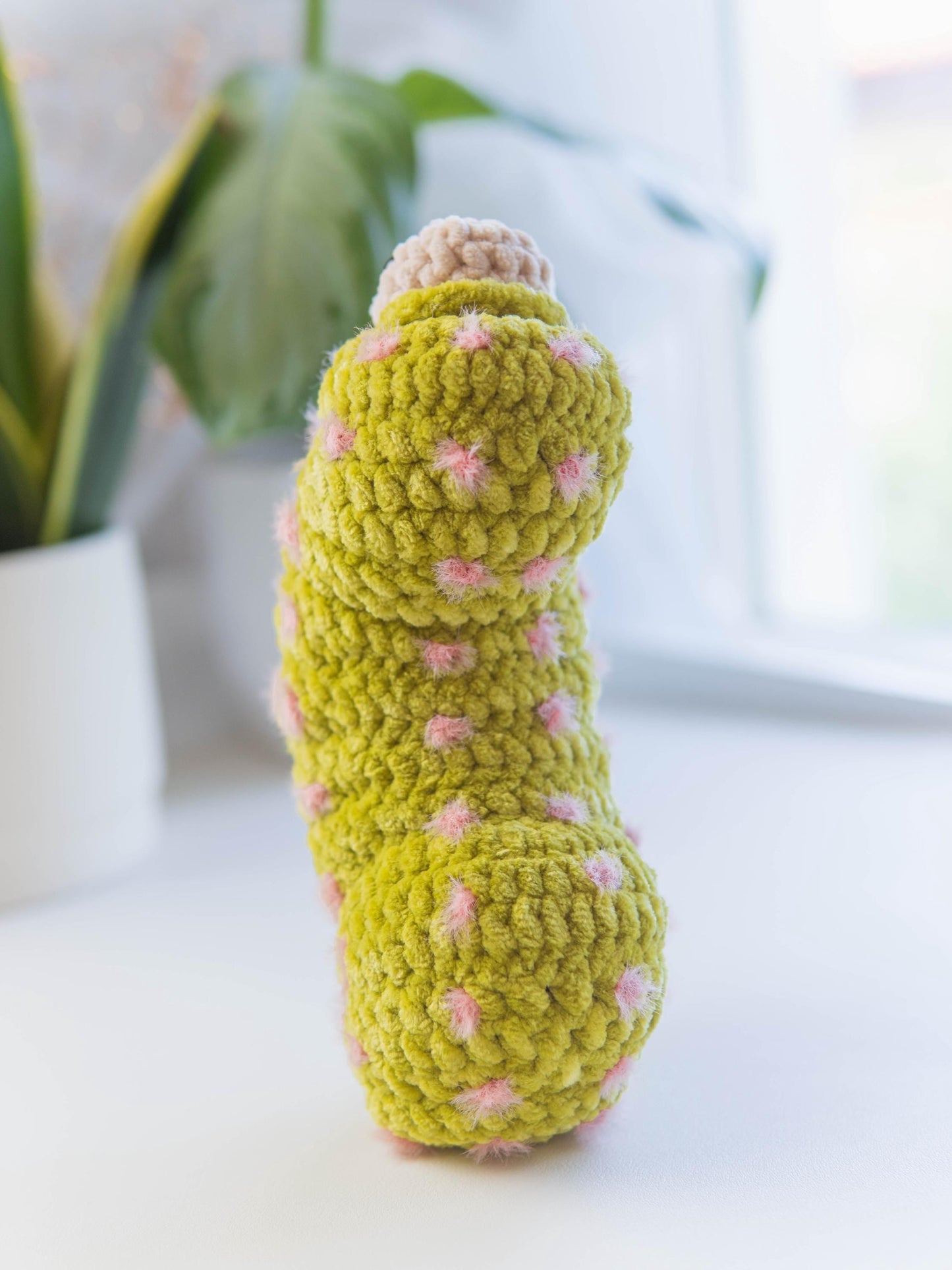 No-Sew Caterpillar Crochet Pattern