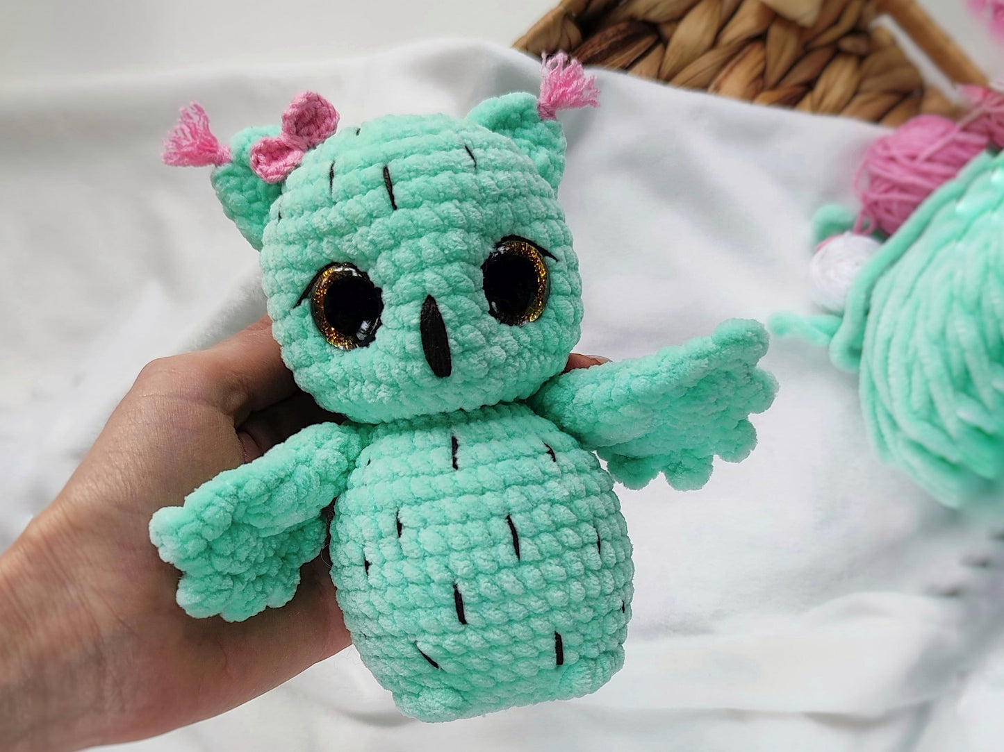 Amigurumi Snowy Owl Crochet Pattern