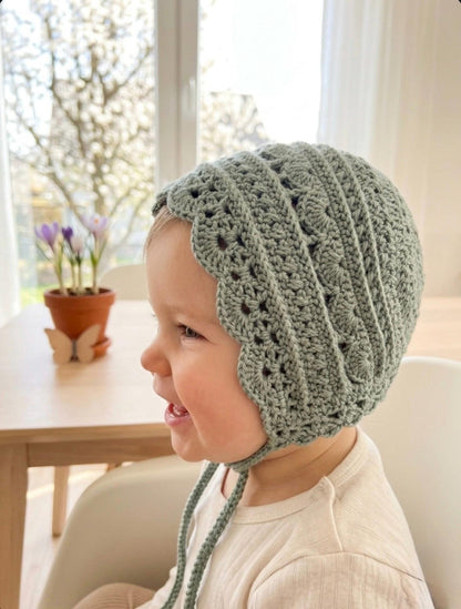 Baby Bonnet Crochet Pattern