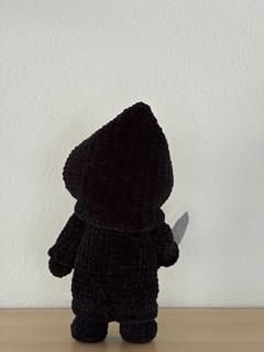 Ghostface Scream Amigurumi Crochet Pattern