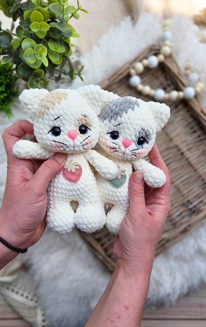 Cute Kitten Toy Crochet Pattern