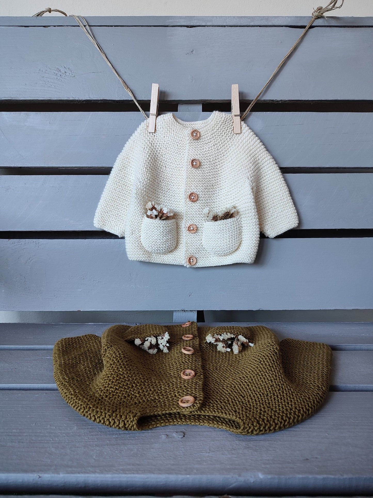Joyous Baby Cardigan Knitting Pattern
