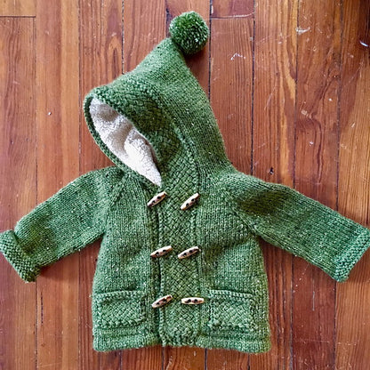 Latte Coat Knitting Pattern