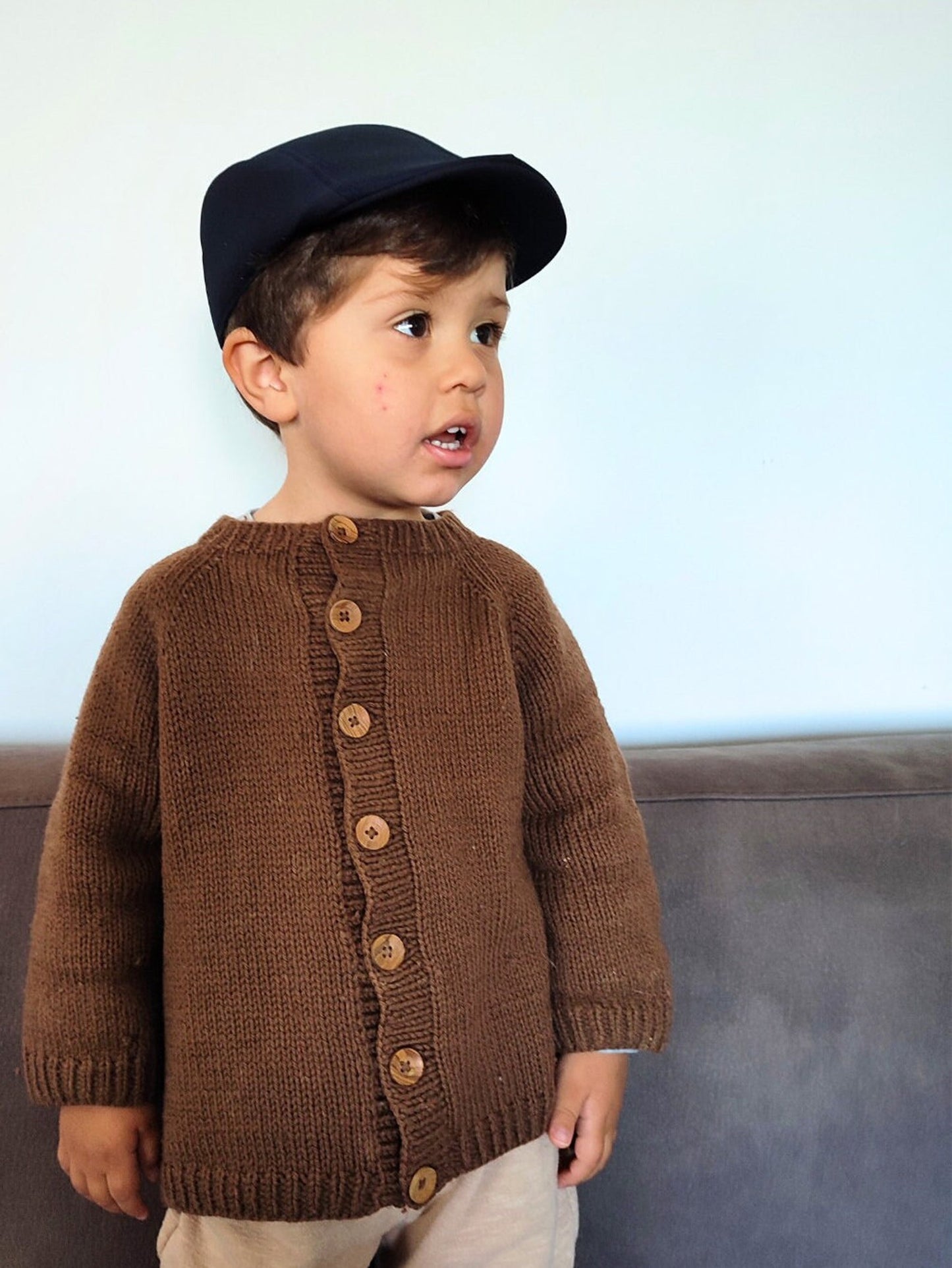 Calendula Kids Cardigan Knitting Pattern