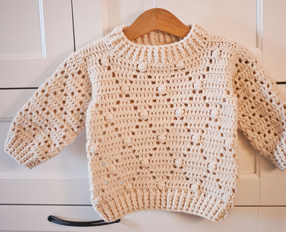 Shawl Collar Sweater Crochet Pattern