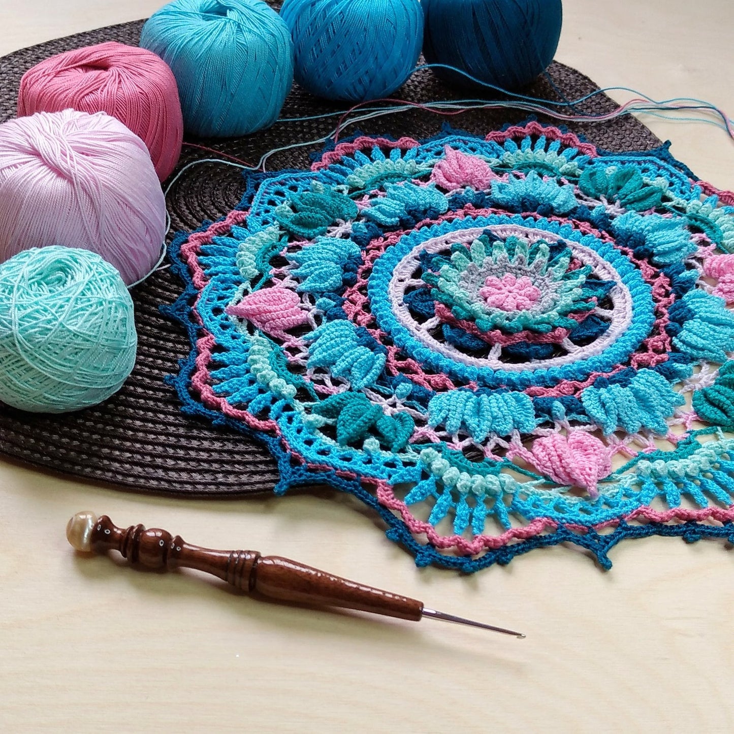 Doily Eden Crochet Mandala Pattern