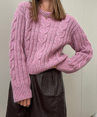 Tulip Loop Sweater Knitting Pattern