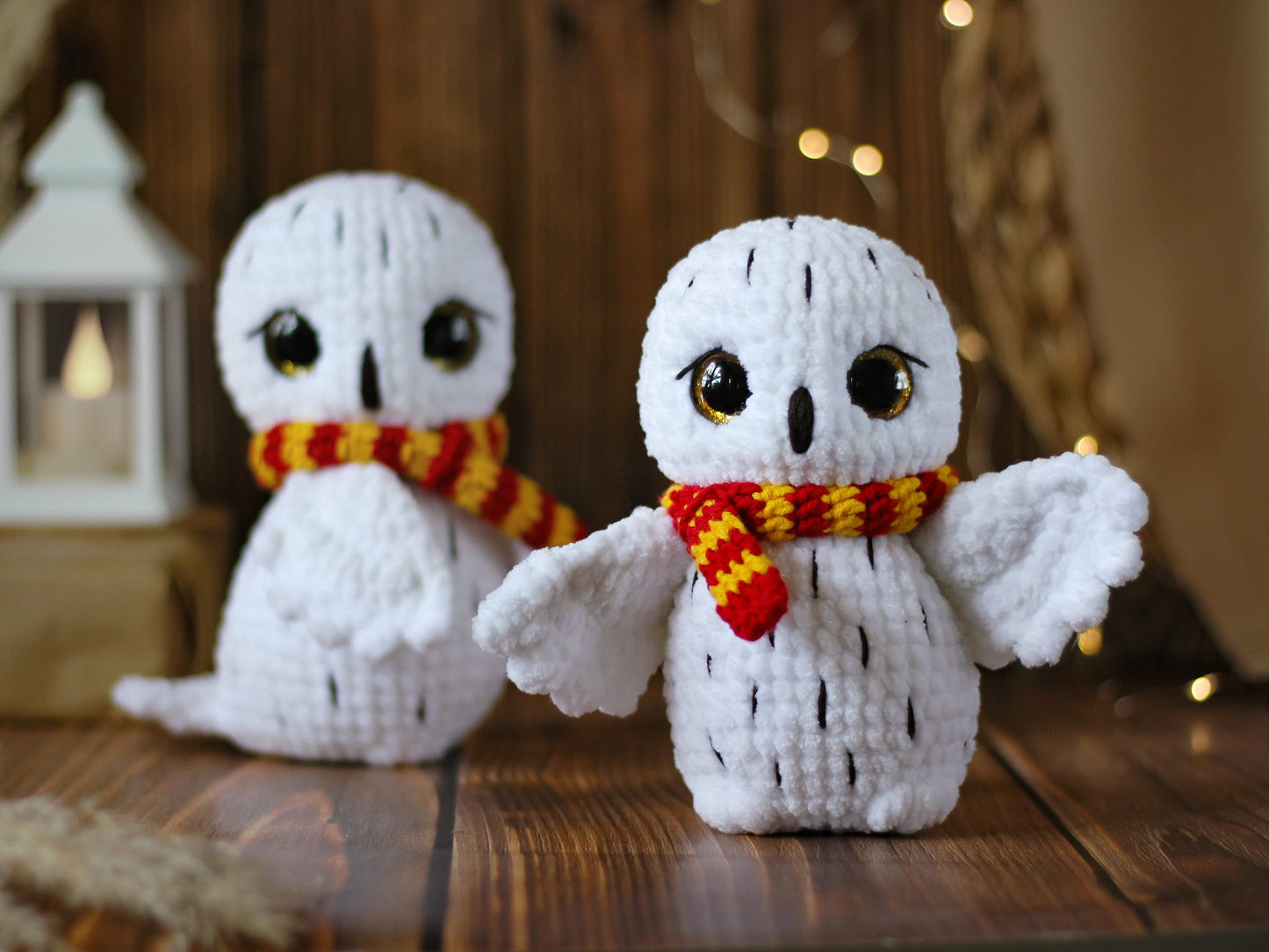Amigurumi Snowy Owl Crochet Pattern