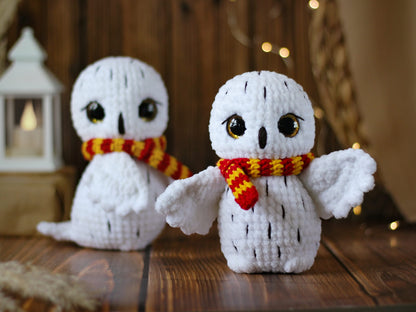 Amigurumi Snowy Owl Crochet Pattern