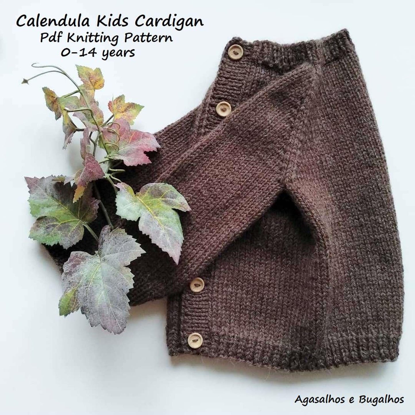 Calendula Kids Cardigan Knitting Pattern