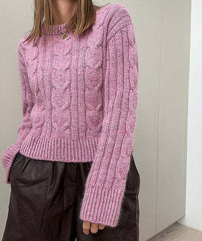Tulip Loop Sweater Knitting Pattern