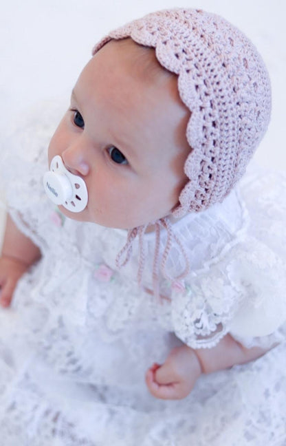 Baby Bonnet Crochet Pattern