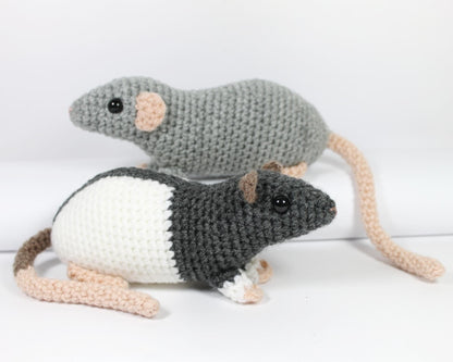 Fancy Rats Crochet Pattern