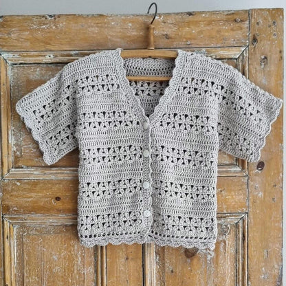 Button Up Top Crochet Pattern