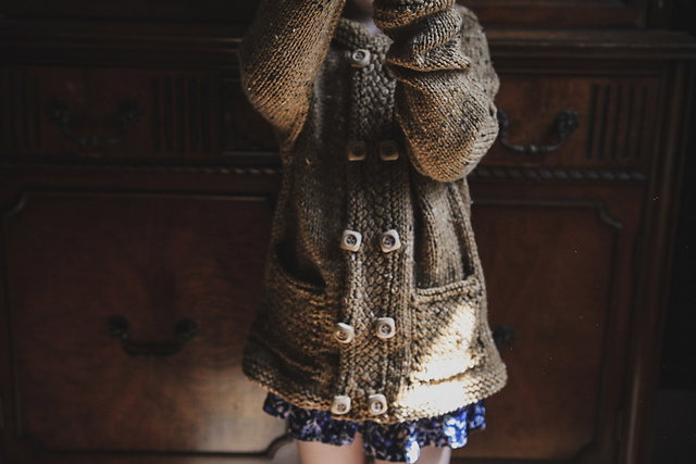 Latte Coat Knitting Pattern