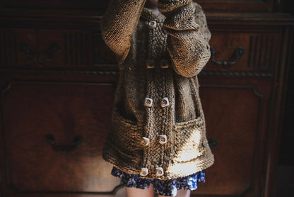 Latte Coat Knitting Pattern