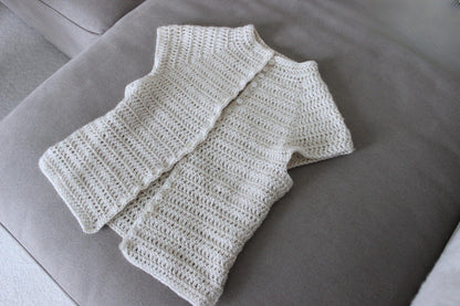 Button Up Top Crochet Pattern