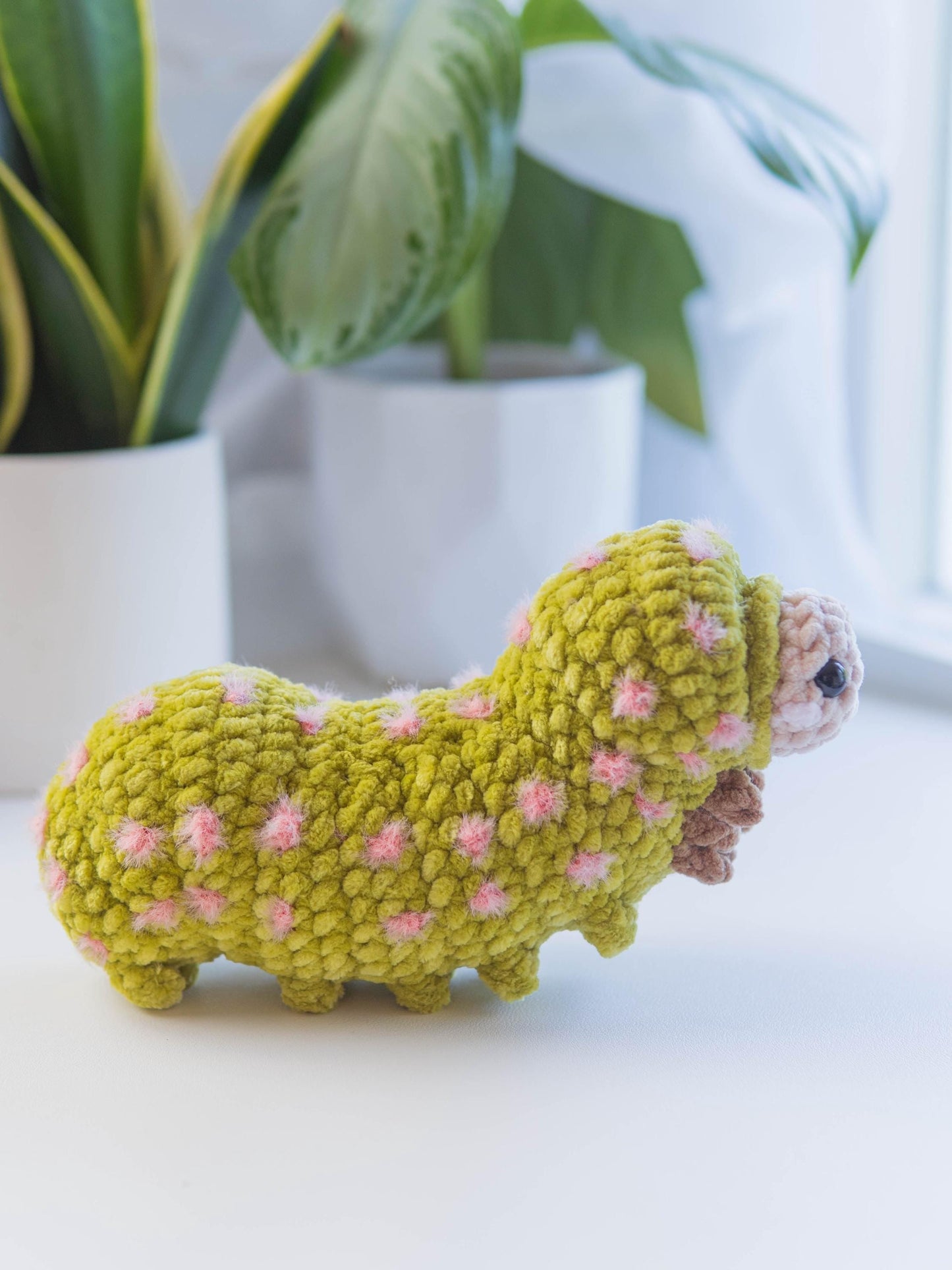 No-Sew Caterpillar Crochet Pattern