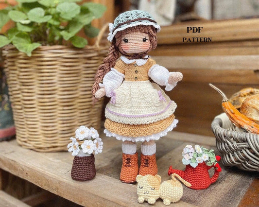 Daisy Doll Crochet Pattern