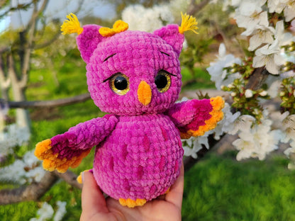 Amigurumi Snowy Owl Crochet Pattern