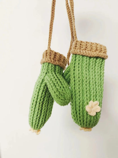 Adorable Cactus Gloves Crochet Pattern