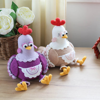 Adorable Hen Crochet Pattern