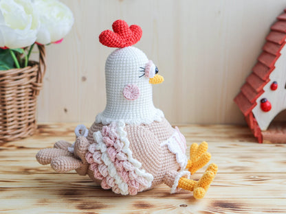 Adorable Hen Crochet Pattern